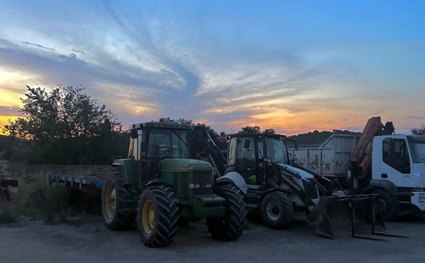 Especialistas en excavaciones y movimientos de tierra en el Empordà